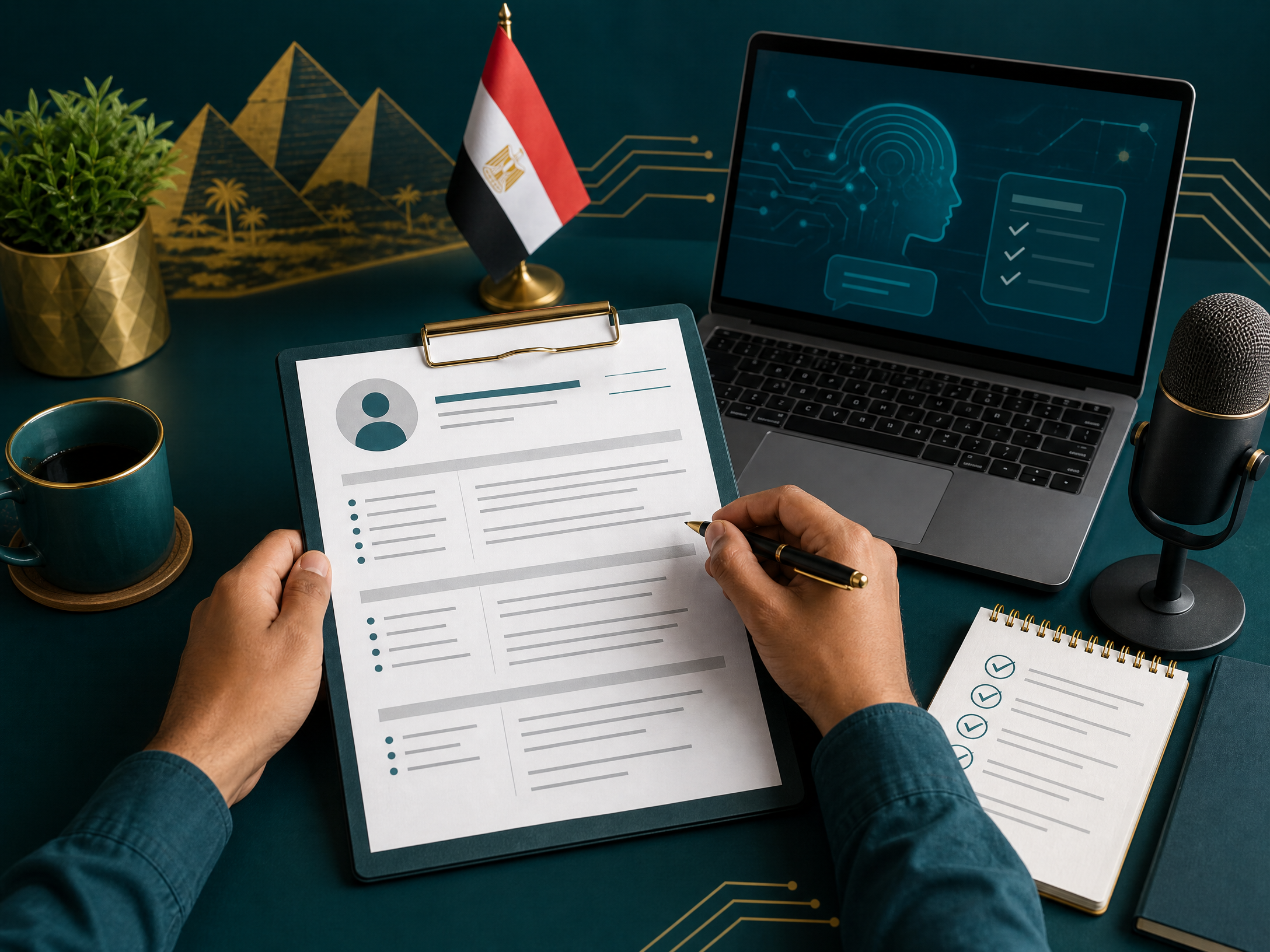 تنظيم أقسام السيرة الذاتية بطريقة واضحة وقابلة للقراءة